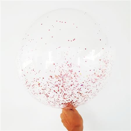 Burbujas transparentes de 24"/60cm